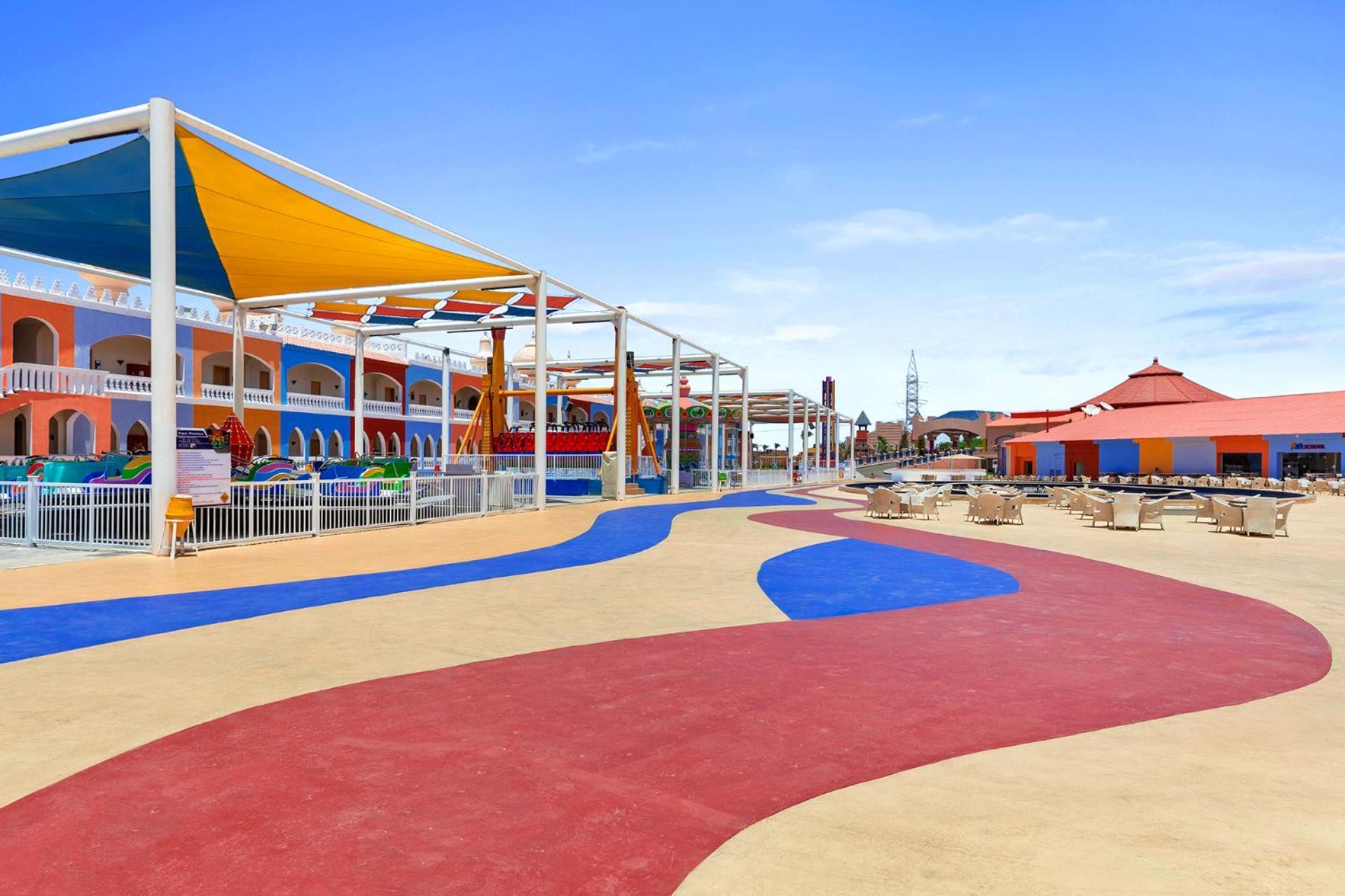 Neverland City Hurghada - Pickalbatros Bagian luar foto