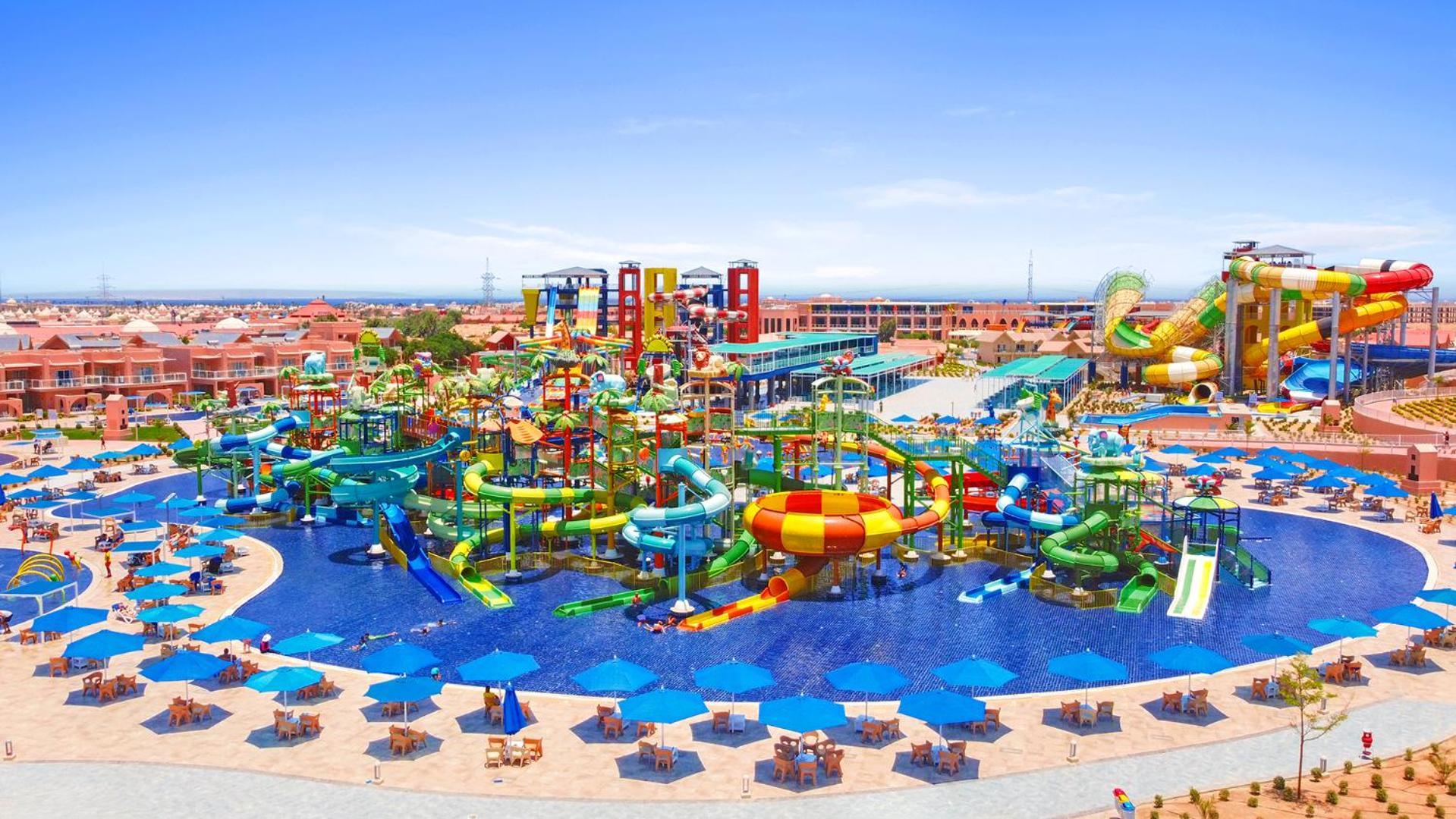 Neverland City Hurghada - Pickalbatros Bagian luar foto