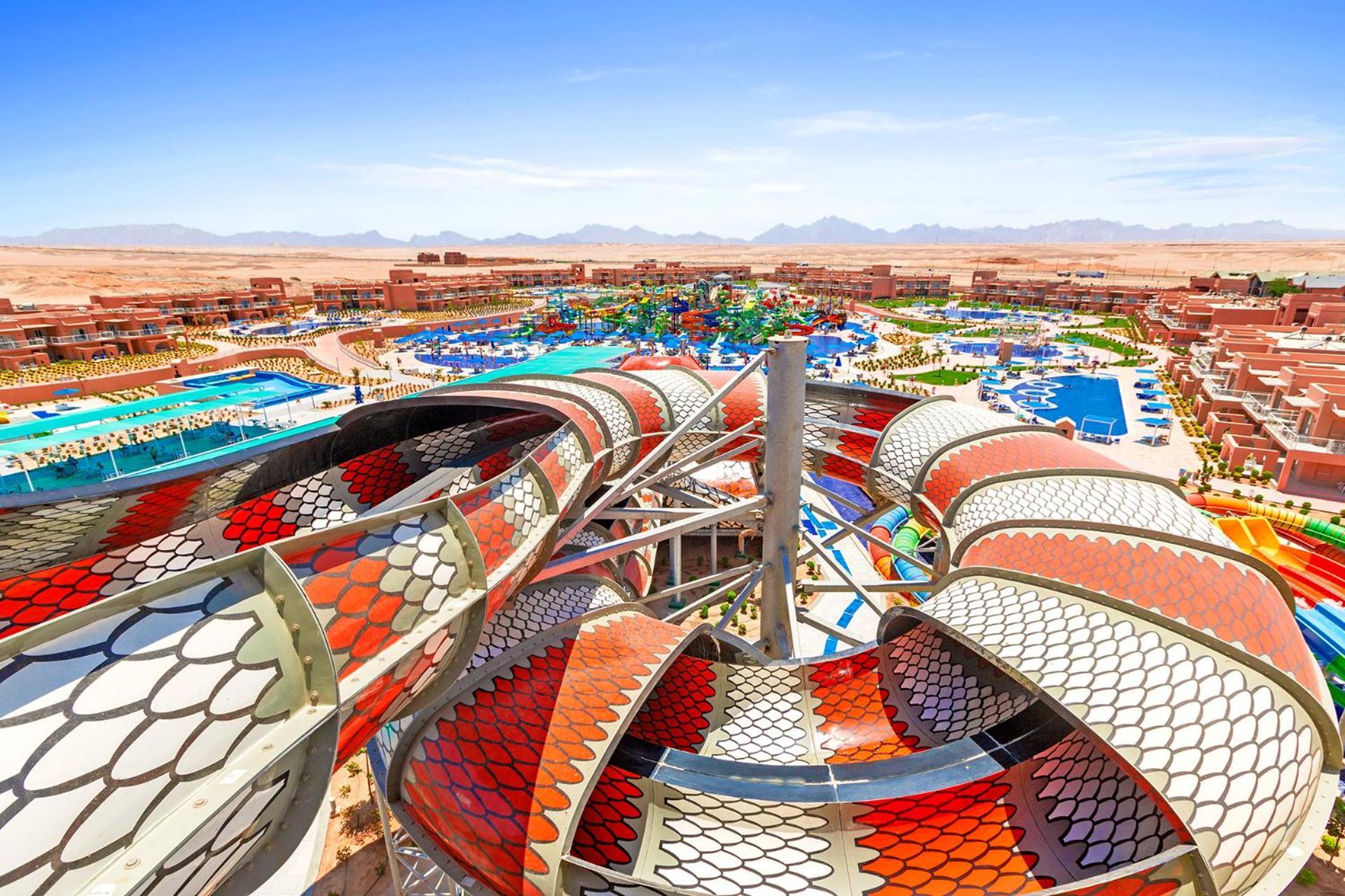 Neverland City Hurghada - Pickalbatros Bagian luar foto